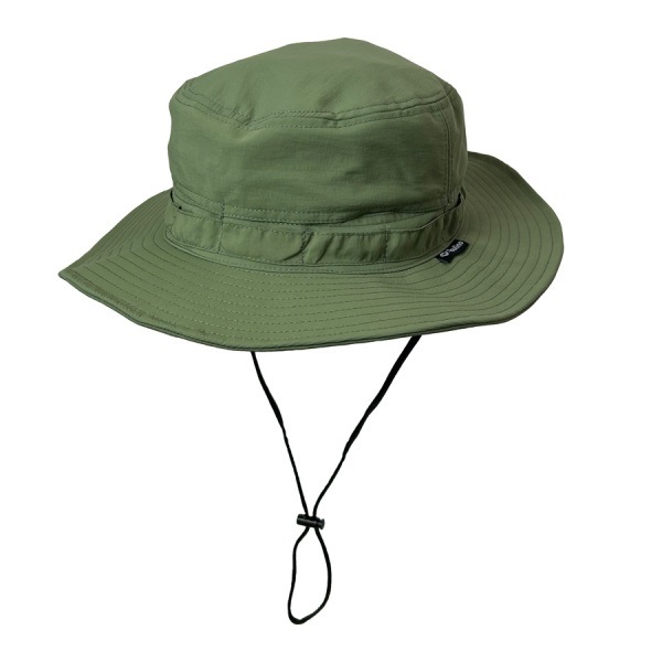 撥水アドベンチャーハット 【暑さ対策/日焼け対策】(カーキ)